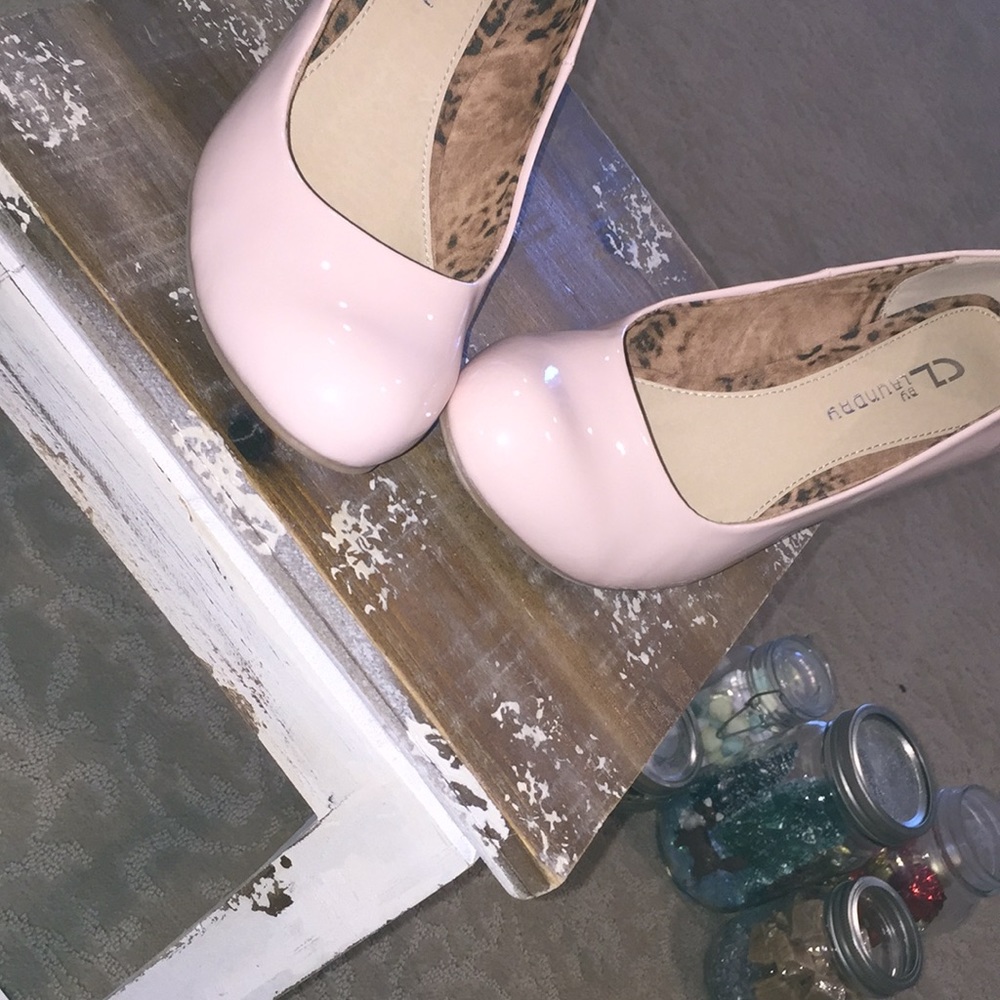 Blush heels